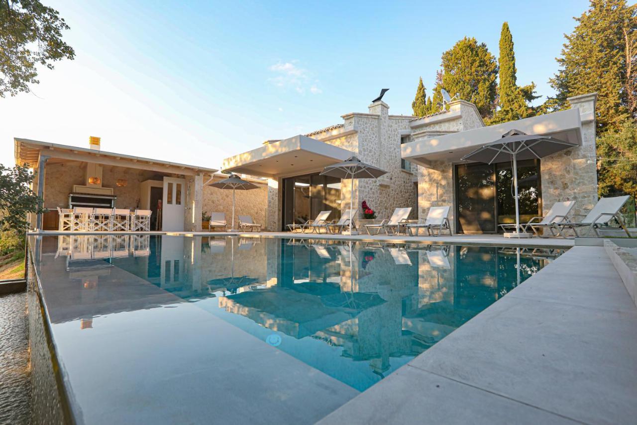 My Mediterranean Corfu Luxury Villa With Private Swimming Pool Kontokali Exteriér fotografie